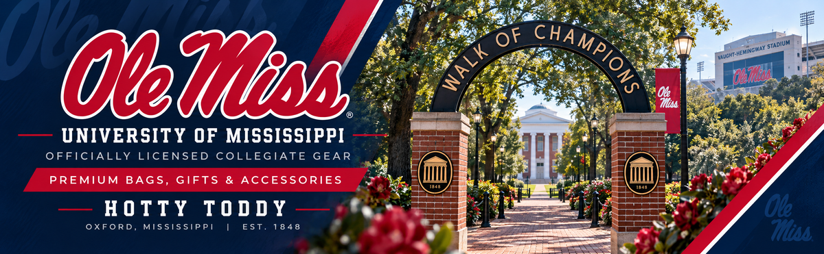 Ole Miss Tote Bag – Carryall Everyday Bag Dad on Red