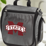 Mississippi State Toiletry Bag – Official MSU Bulldogs Travel Organizer for Students, Fans & Alumni Gray