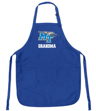 Grandma on Blue