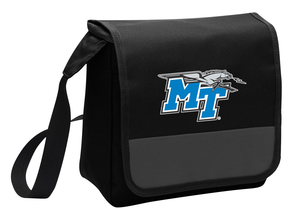 Middle Tennessee Lunch Bag MTSU Cooler or Lunchbox Black