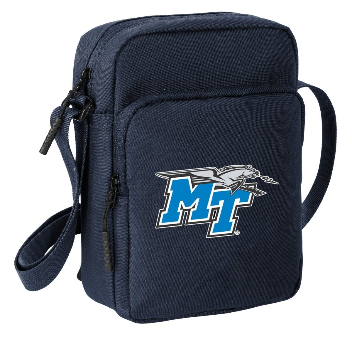 Middle Tennessee Crossbody Bag MTSU Travel Sling Pack Navy
