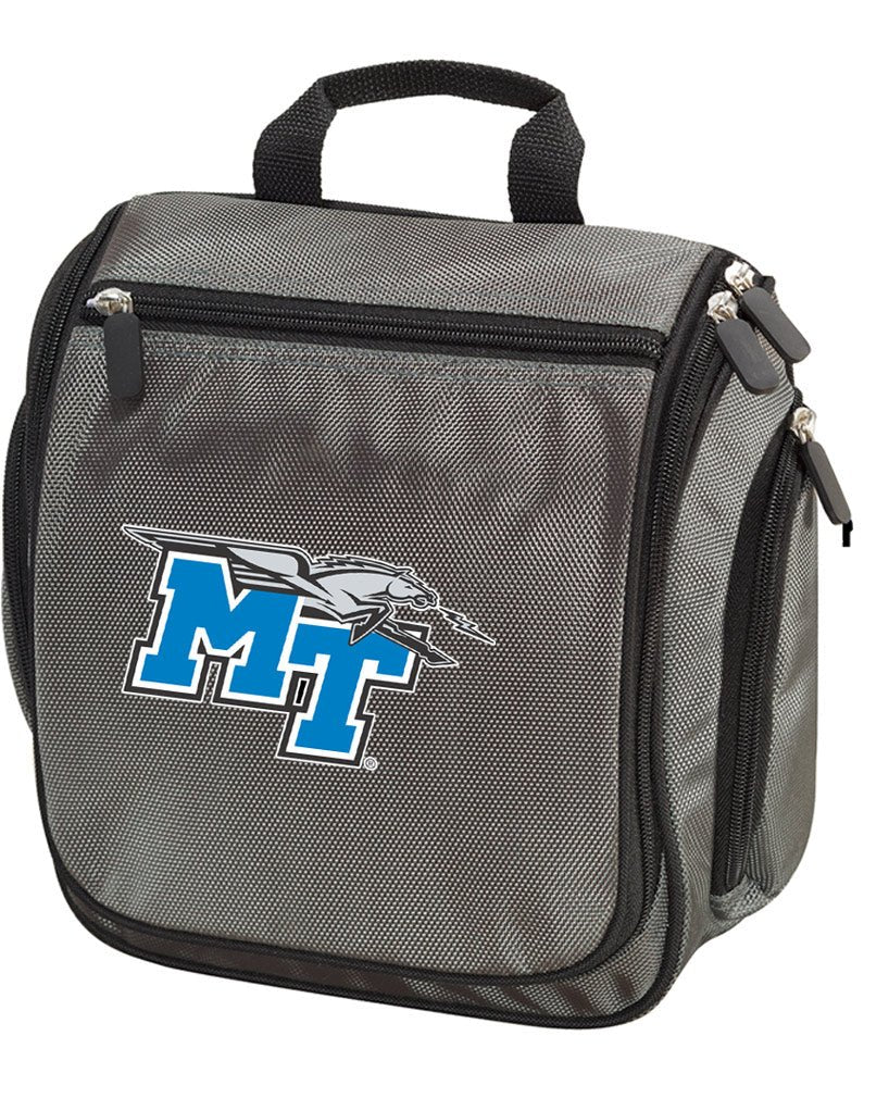 Middle Tennessee State Toiletry Bag – Official Travel Organizer for Students, Fans & Alumni Gray