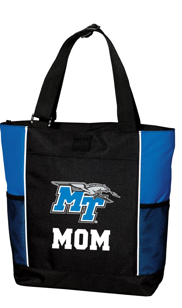 Middle Tennessee Tote Bag Official MTSU Carryall Totes Mom On Royal