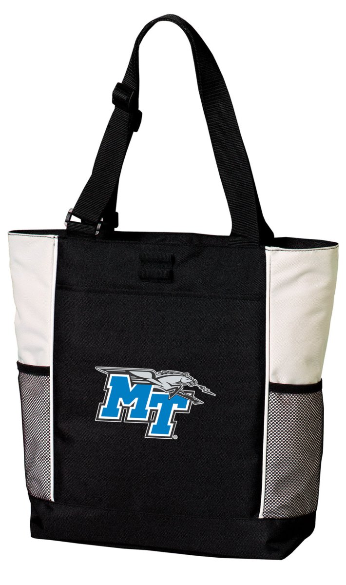 Middle Tennessee Tote Bag Official MTSU Carryall Totes White