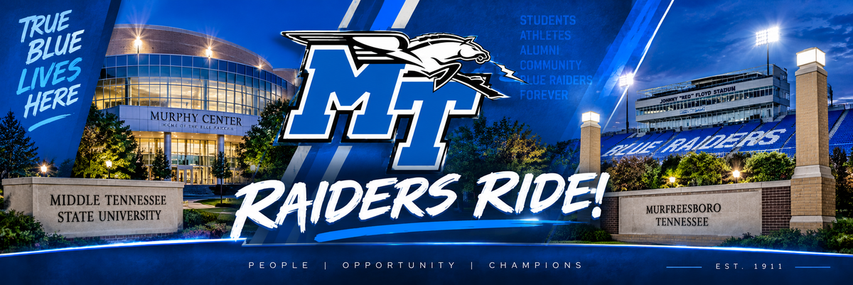 Middle Tennessee State Duffel Bag - Large Black