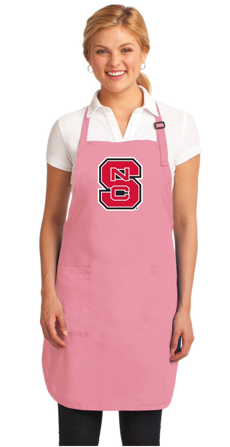 NC State Apron - Stain Resistant Fabric Pink