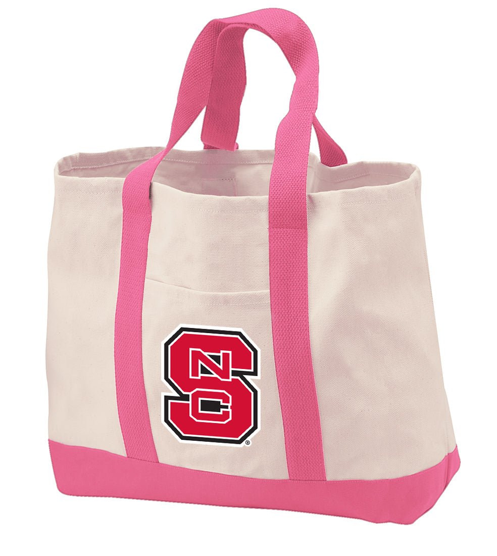 NC State Canvas Tote Bag Classic Tote Pink