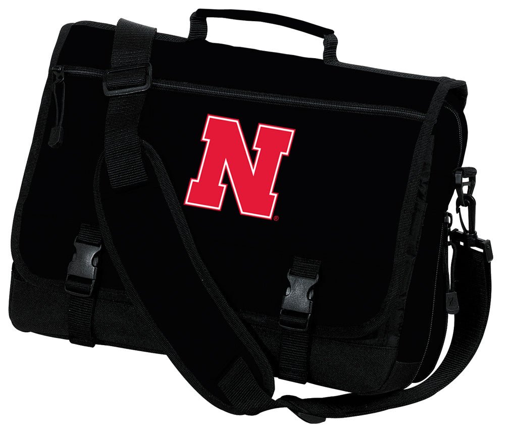 University of Nebraska Computer Bag Classic Laptop Bag Black