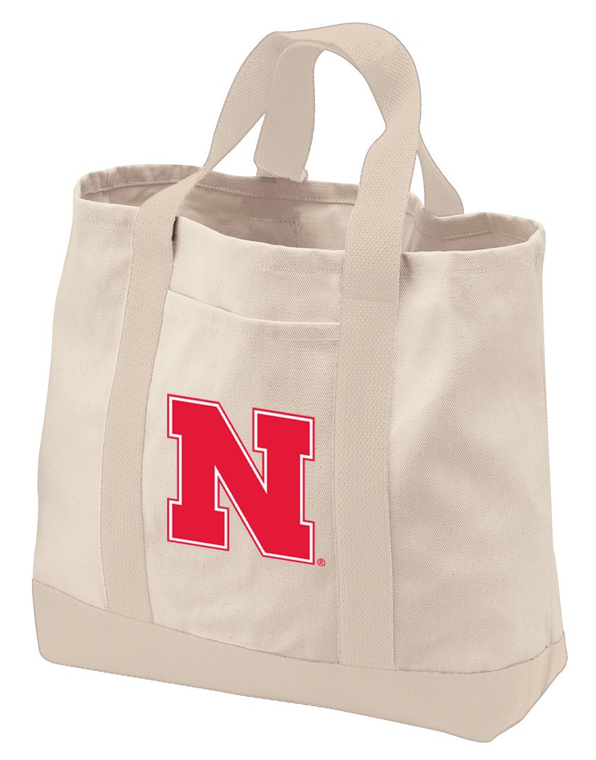 University of Nebraska Canvas Tote Bag Classic Tote Tan