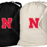 University of Nebraska Laundry Bags 2 PC Set