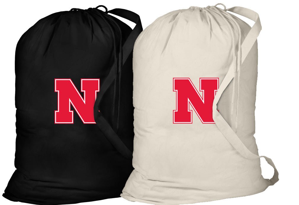 University of Nebraska Laundry Bags 2 PC Set