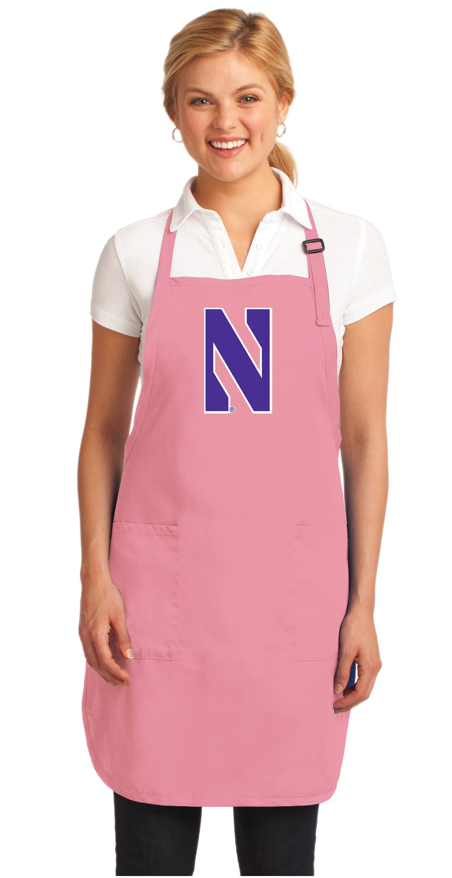 Northwestern Apron NU Apron - Stain Resistant Fabric Pink