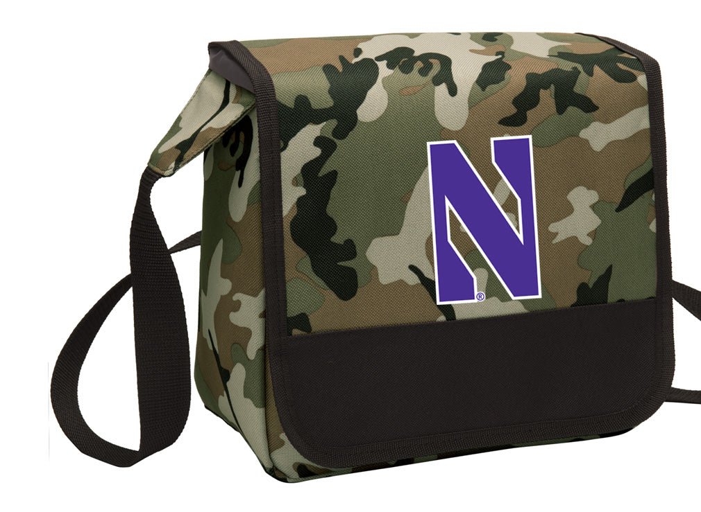 Northwestern Lunch Bag NU Cooler or Lunchbox Camo