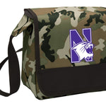 Northwestern University Lunch Bag NU Wildcats Cooler or Lunchbox Camo