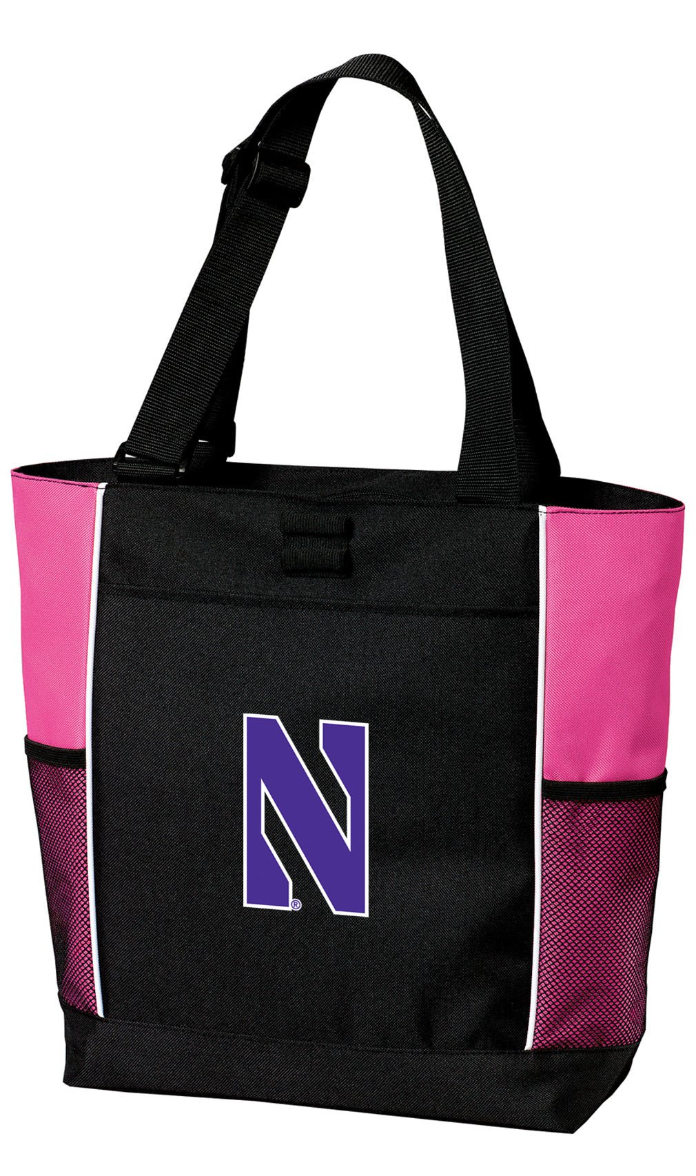 Northwestern Tote Bag NU Carryall Tote Pink