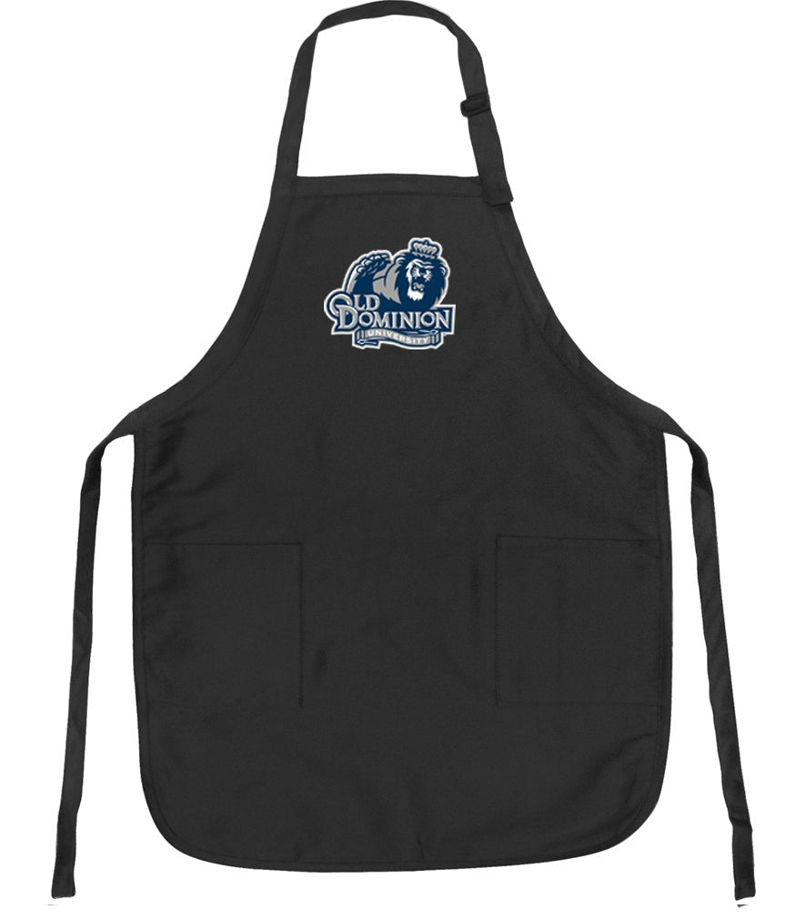 Old Dominion University Apron ODU Apron - Stain Resistant Fabric Black