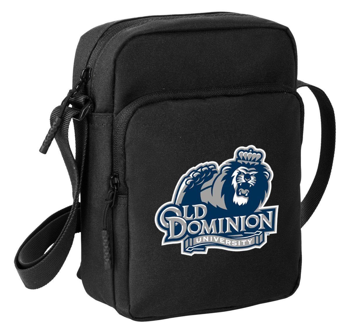 Old Dominion University Crossbody Bag ODU Travel Sling Pack Black
