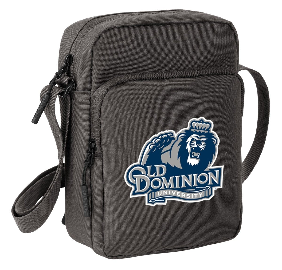 Old Dominion University Crossbody Bag ODU Travel Sling Pack Gray