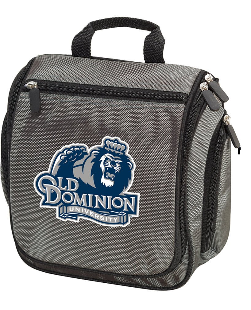 Old Dominion University Toiletry Bag – Official ODU Monarchs Travel Organizer for Students, Alumni & Fans Gray