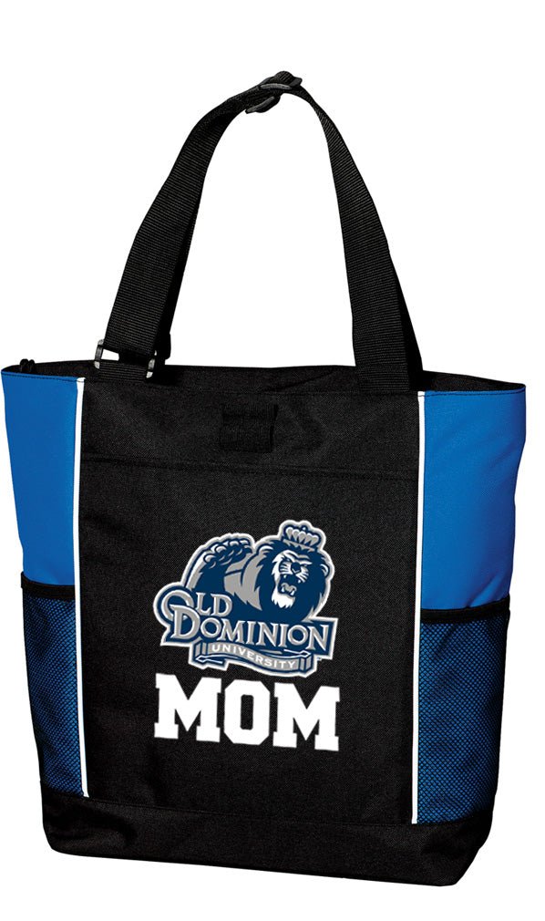 Old Dominion University Tote Bag ODU Carryall Tote Mom on Blue