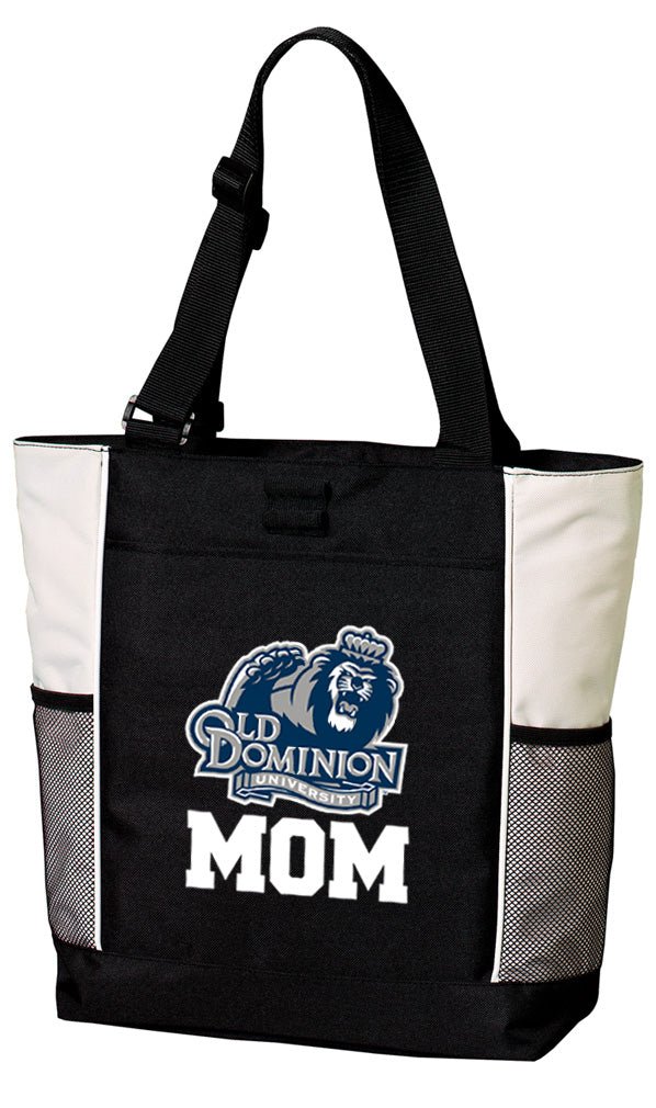 Old Dominion University Tote Bag ODU Carryall Tote Mom on White