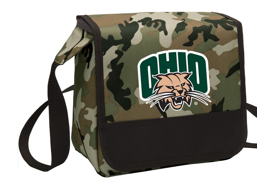 Ohio University Lunch Bag Ohio Bobcats Cooler or Lunchbox Camo