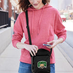 Ohio University Crossbody Bag Ohio Bobcats Travel Sling Pack Black