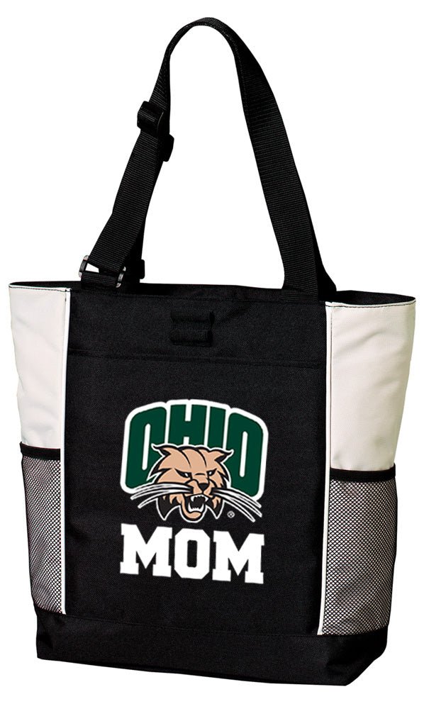 Ohio University Tote Bag Ohio Bobcats Carryall Tote Mom on White