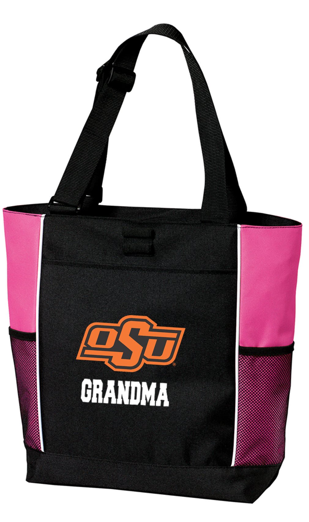Oklahoma State Tote Bag OSU Cowboys Carryall Tote Grandma on Pink