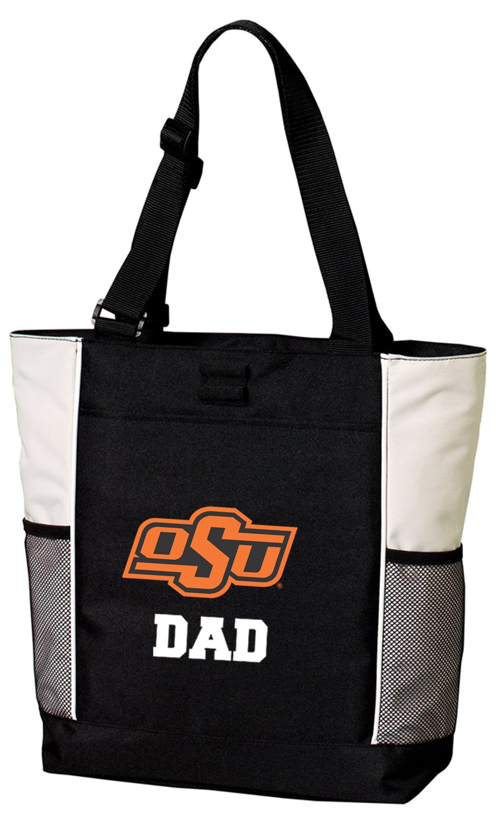 Oklahoma State Tote Bag OSU Cowboys Carryall Tote Dad on White