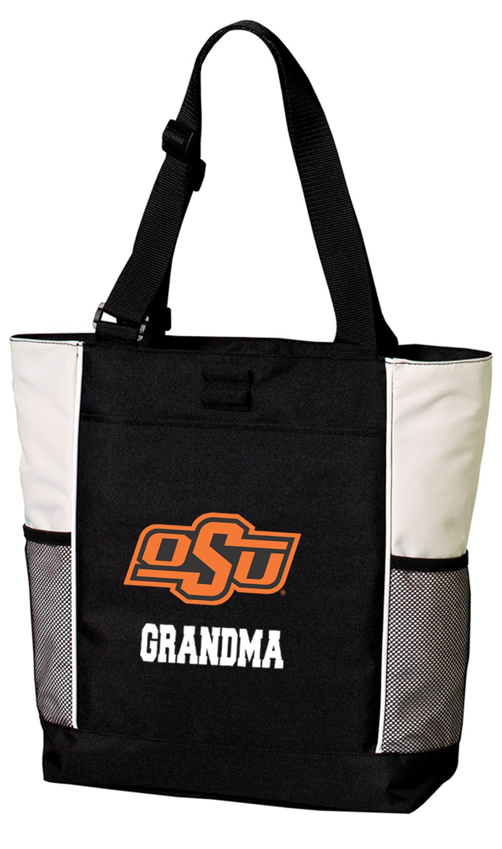 Oklahoma State Tote Bag OSU Cowboys Carryall Tote Grandma on White