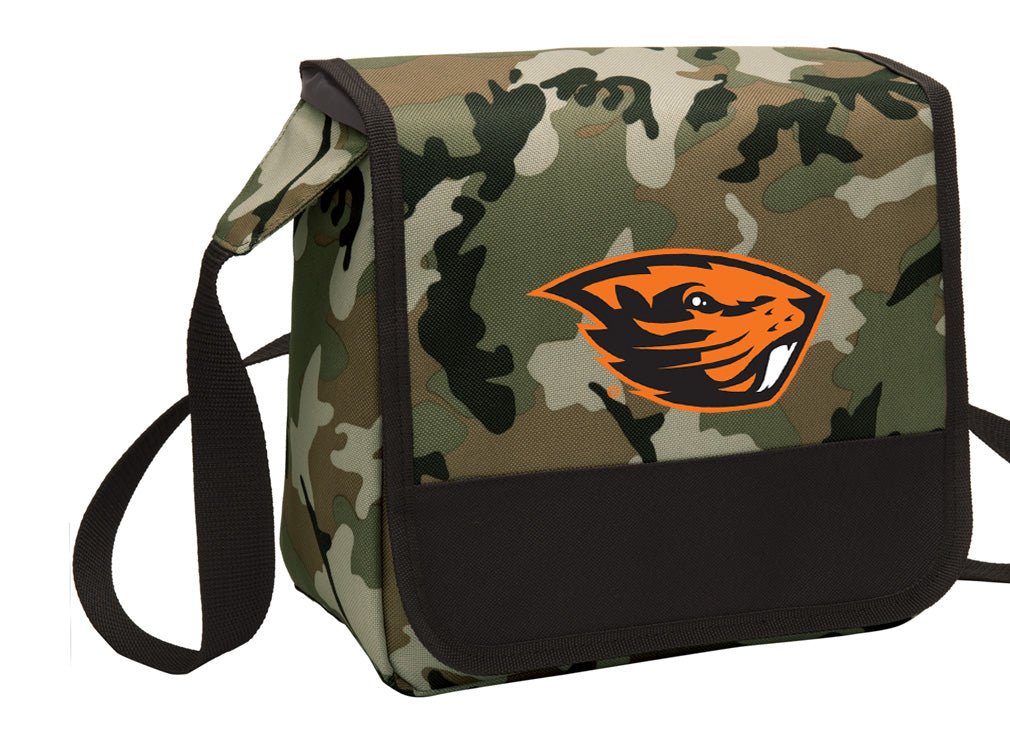 Oregon State Lunch Bag OSU Beavers Cooler or Lunchbox Camo