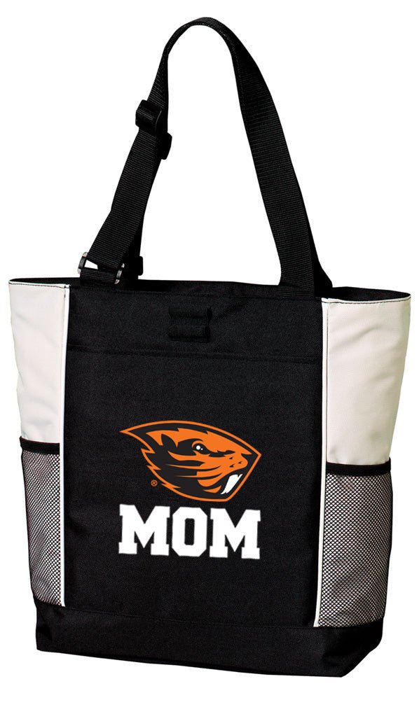 Oregon State Tote Bag OSU Beavers Carryall Tote Mom on White