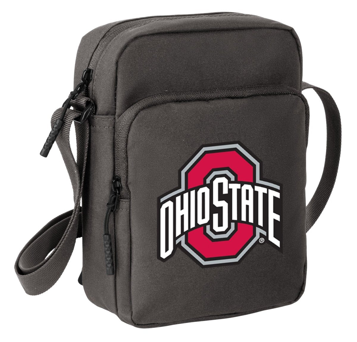 Ohio State Crossbody Bag OSU Travel Sling Pack Gray