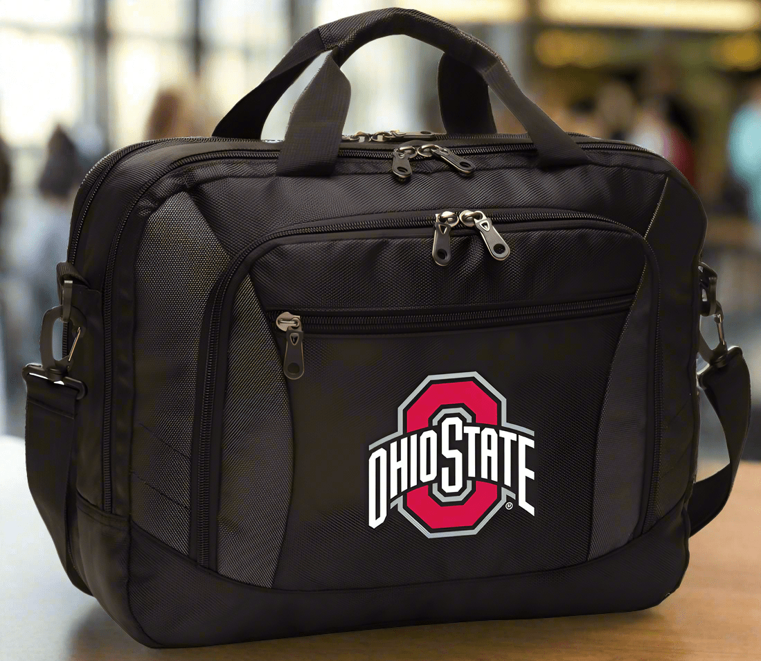 Ohio State Laptop Computer Bag OSU Messenger Briefcase Bag
