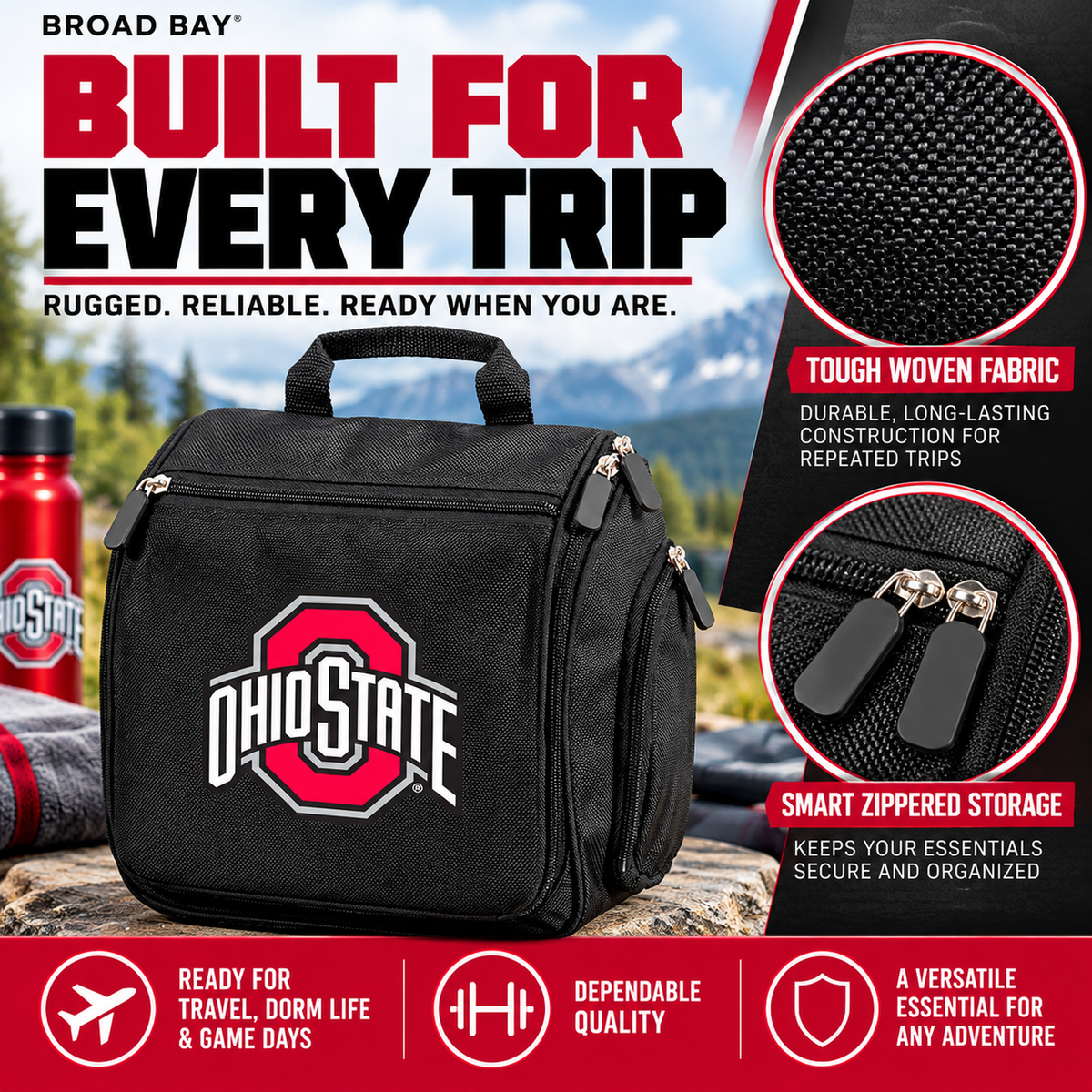 Ohio State Toiletry Bag