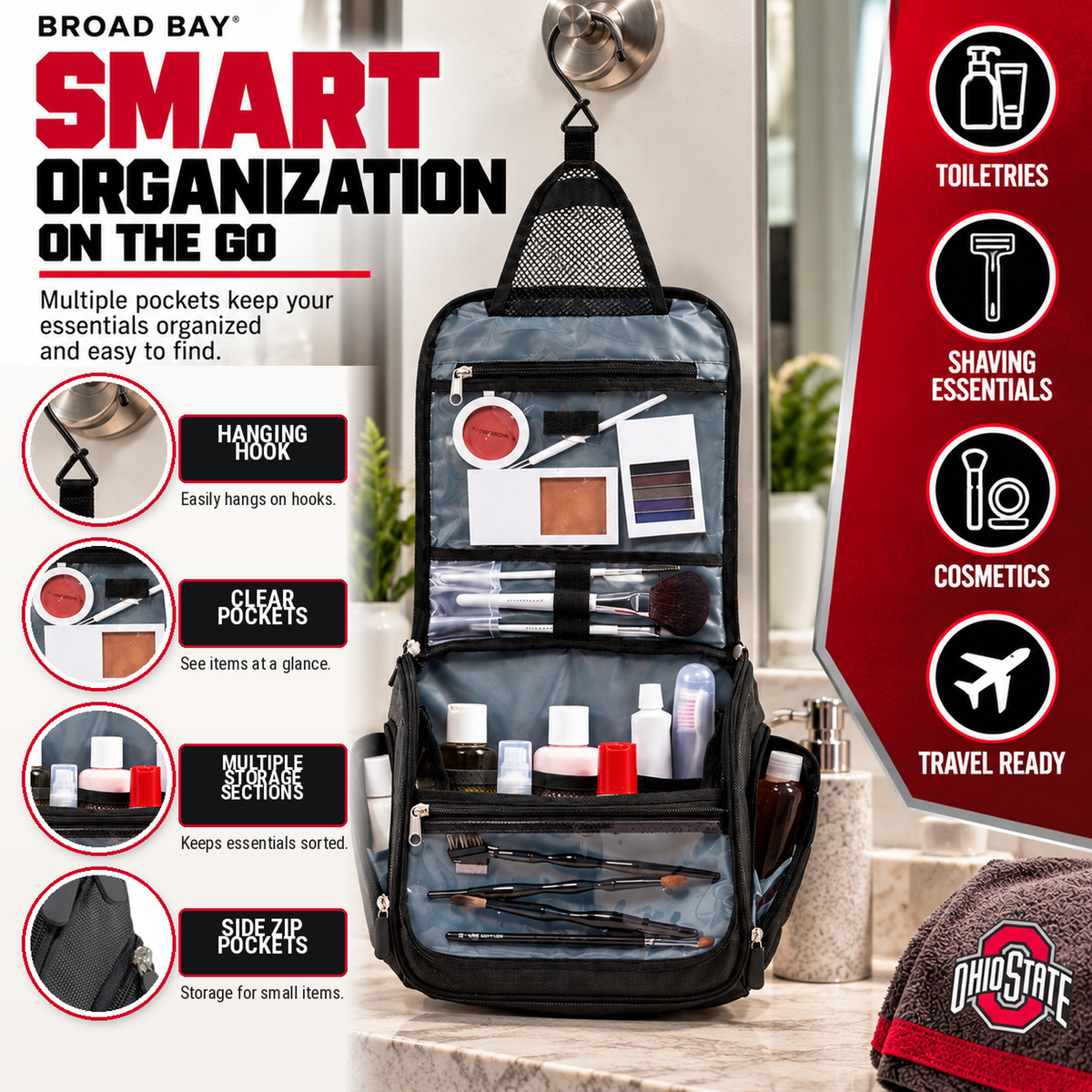 Ohio State Toiletry Bag