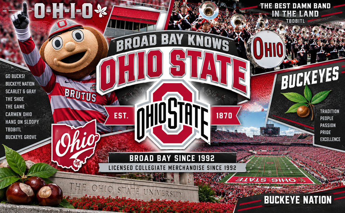 Ohio State Buckeyes Large Duffel Bag – OSU Gym & Travel Luggage Bag