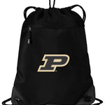 Purdue University Drawstring Backpack Cinch Pack - Mesh & Microfiber