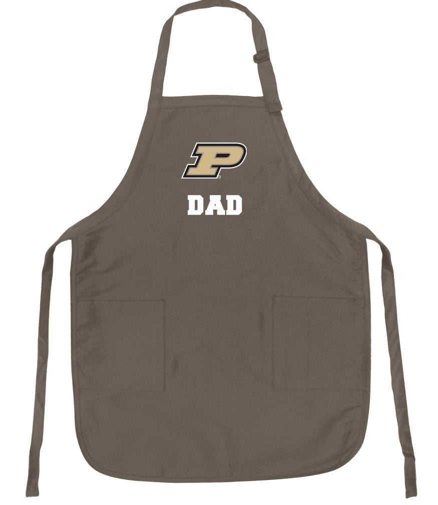 Purdue University Apron Purdue Apron - Stain Resistant Fabric Dad on Khaki