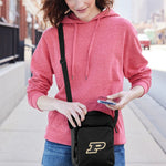 Purdue University Crossbody Bag Travel Sling Pack Black