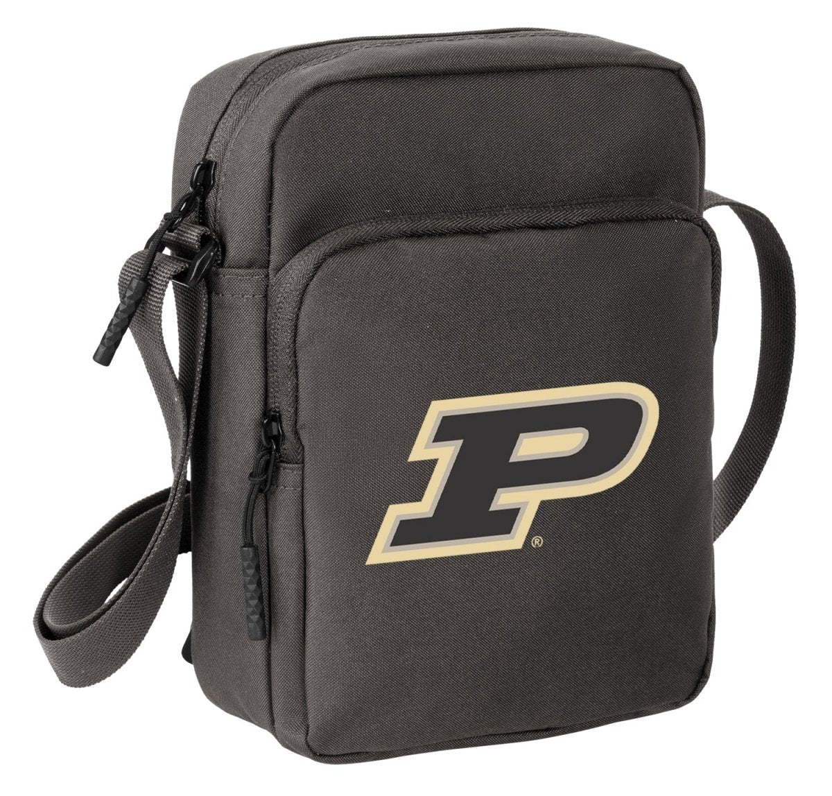 Purdue University Crossbody Bag Travel Sling Pack Gray