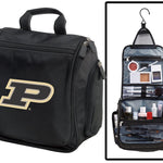 Purdue University Toiletry Bag or Mens Purdue Travel Shaving Kit Black