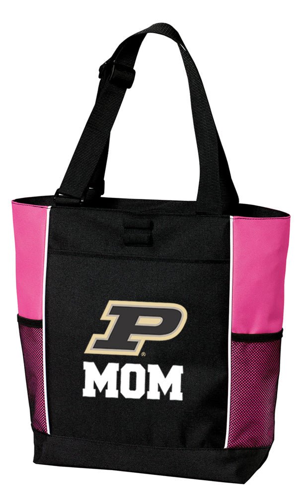 Purdue University Tote Bag Purdue Carryall Tote Mom on Pink