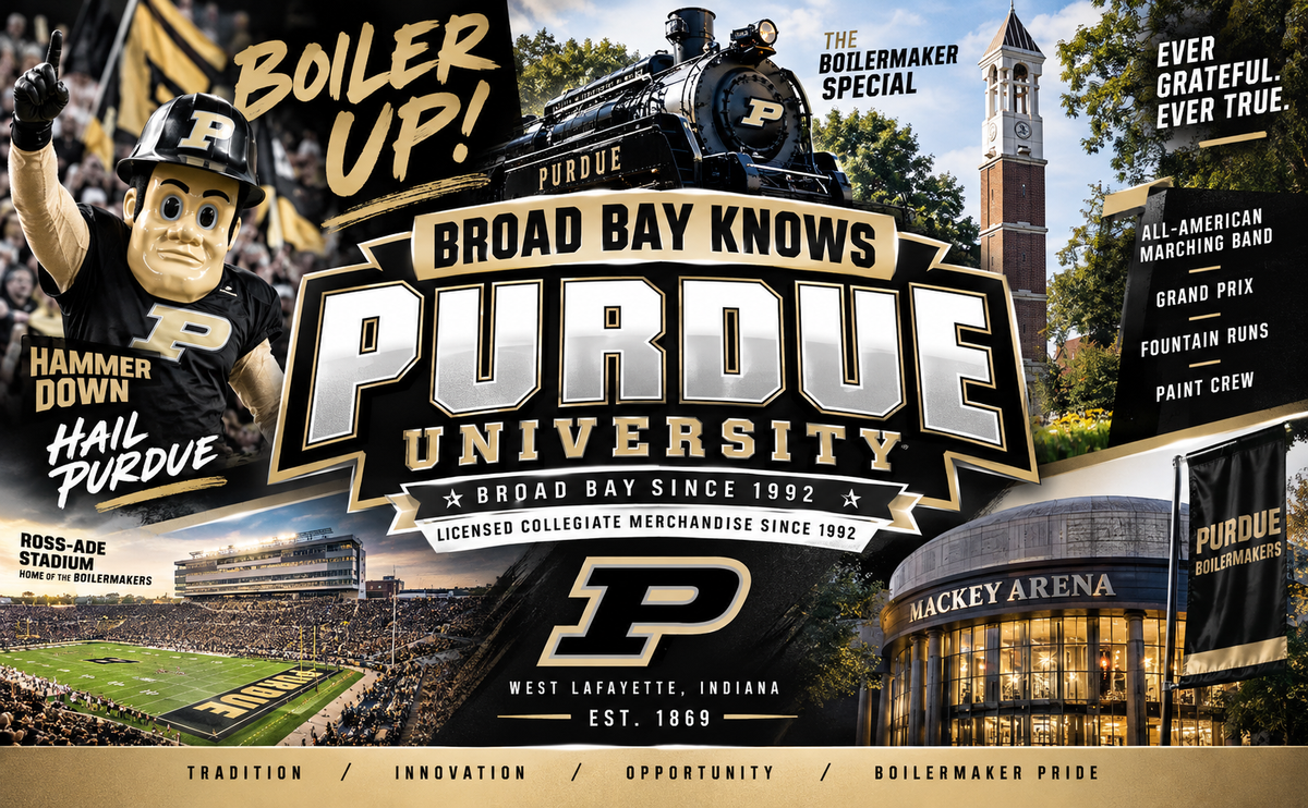 Purdue University Duffel Bag Large Gym, Travel & Suitcase-Style Gear Bag Black