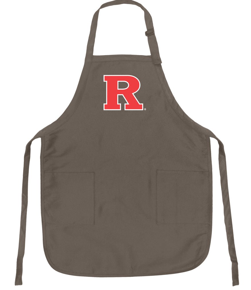 Rutgers Apron RU Apron - Stain Resistant Fabric Khaki