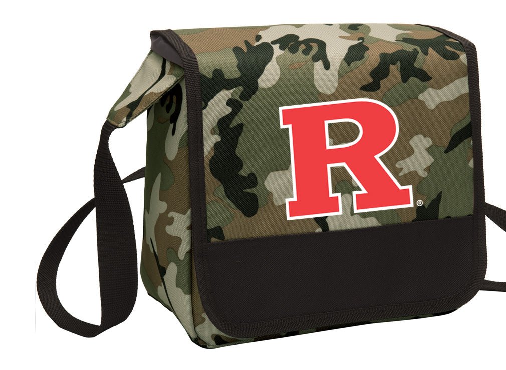 Rutgers Lunch Bag RU Cooler or Lunchbox Camo