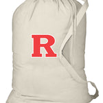 Rutgers Laundry Bags 2-Pack – Scarlet Knights Cotton Clothes Bags Tan