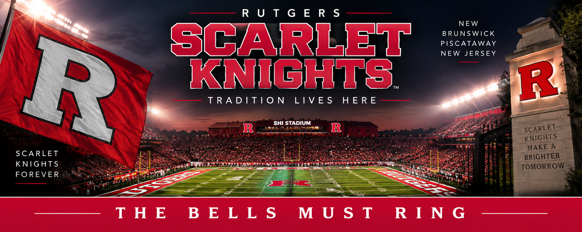 Rutgers Laptop Backpack Black and Gray