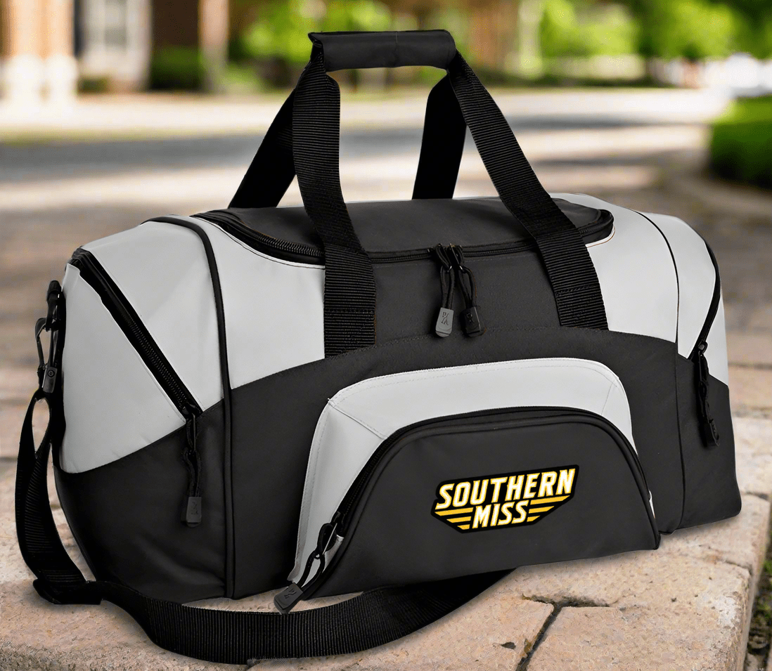 Southern Miss Small Duffel Bag Carryon Suitcase or Gym Bag